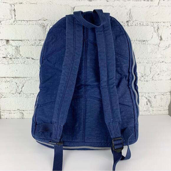 Kipling Nylon Harper Blue Expandable Backpack Large Travel Bag main image 10